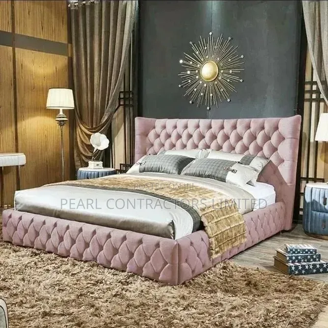 Beds/Buttoned Dressed Beds in Any or Size Colour