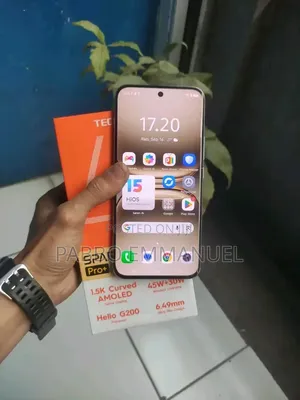 New Tecno Spark 40 Pro+ 256 GB White