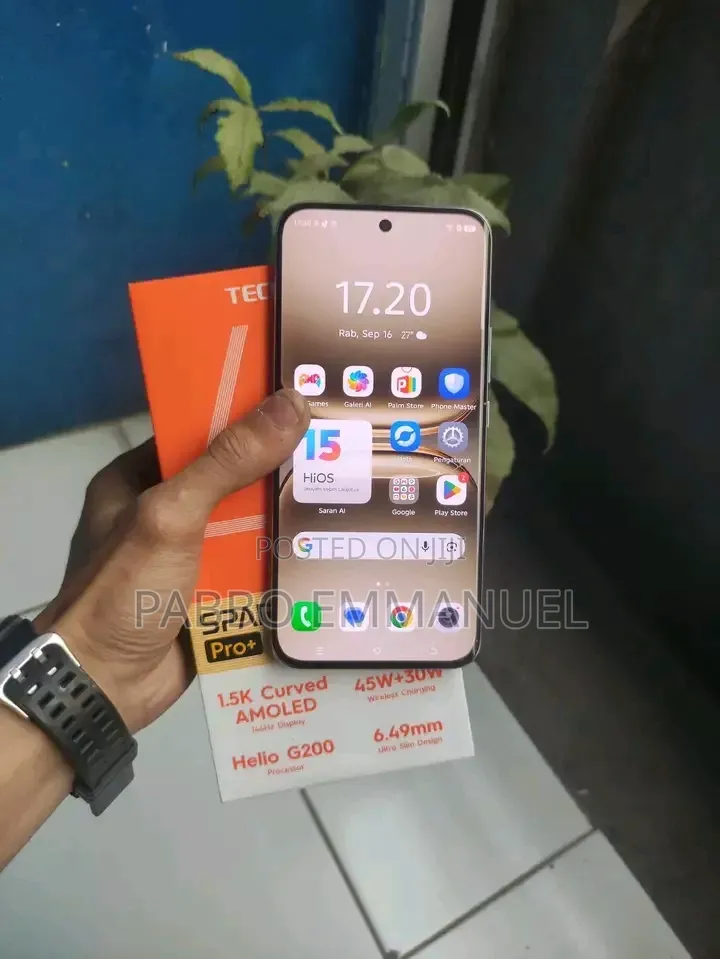 New Tecno Spark 40 Pro+ 256 GB White