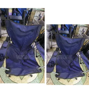 Foldable Outdoor Portable Camping Chair With a Steel Frame