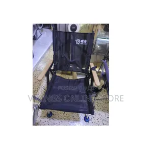 A Black Foldable Camping Chair With a Breathable Mesh Backrest