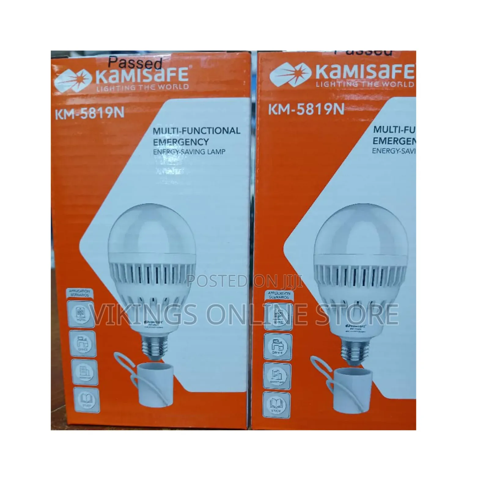 Kamisafe KM-5819N Multi-Functional Emergency Energy-Saving Lamp