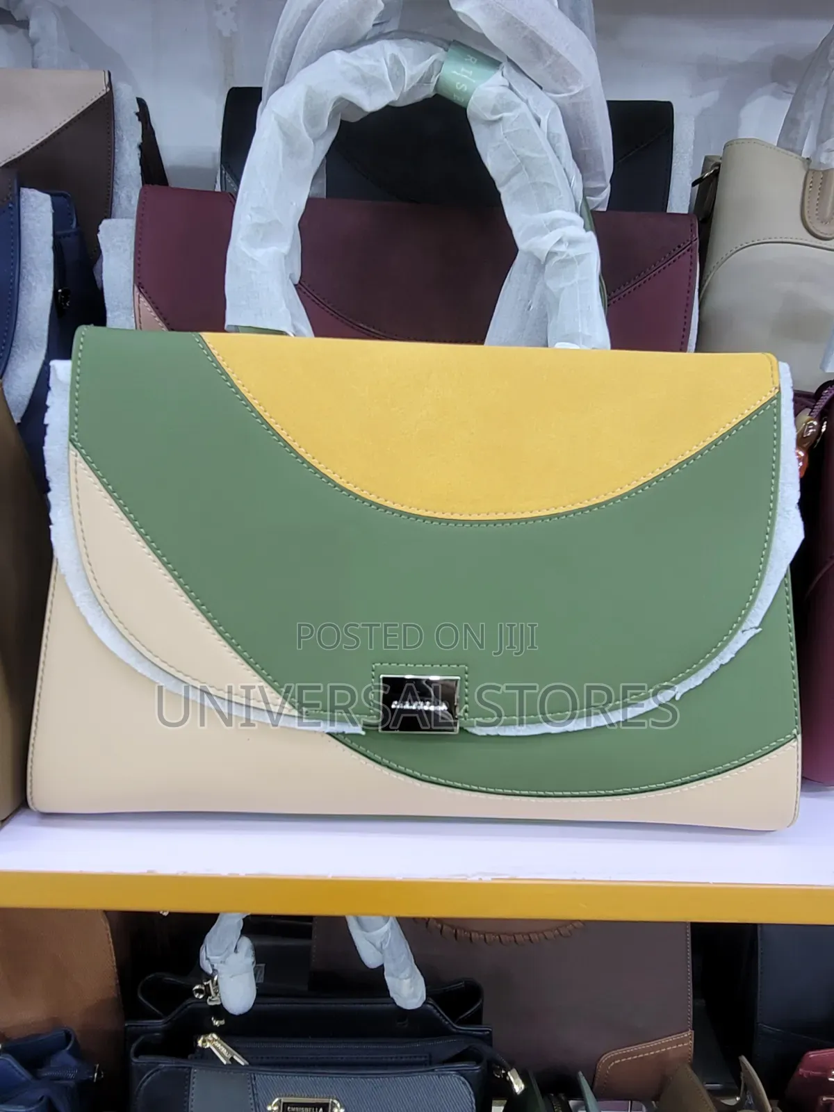 Chrisbella Colorblock Handbag