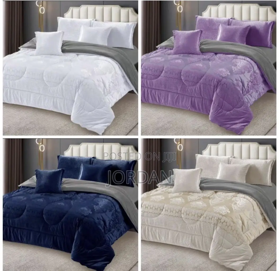 Jaquard Volvet Duvet Set