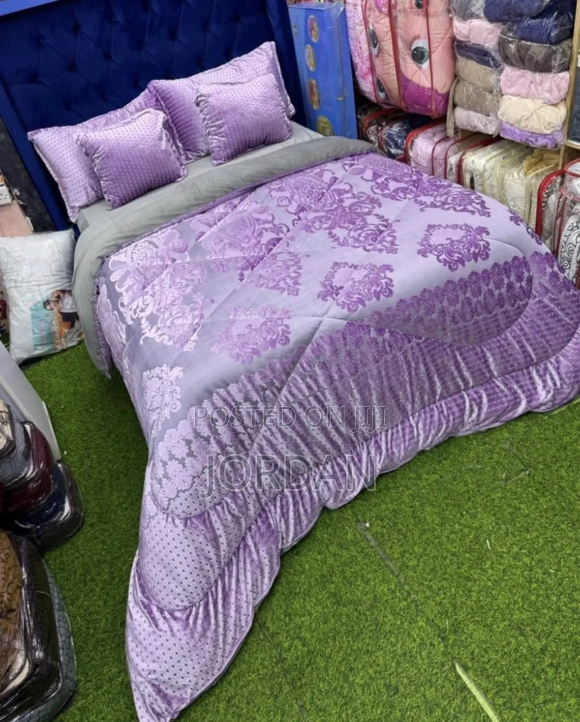 Jaquard Volvet Duvet Set