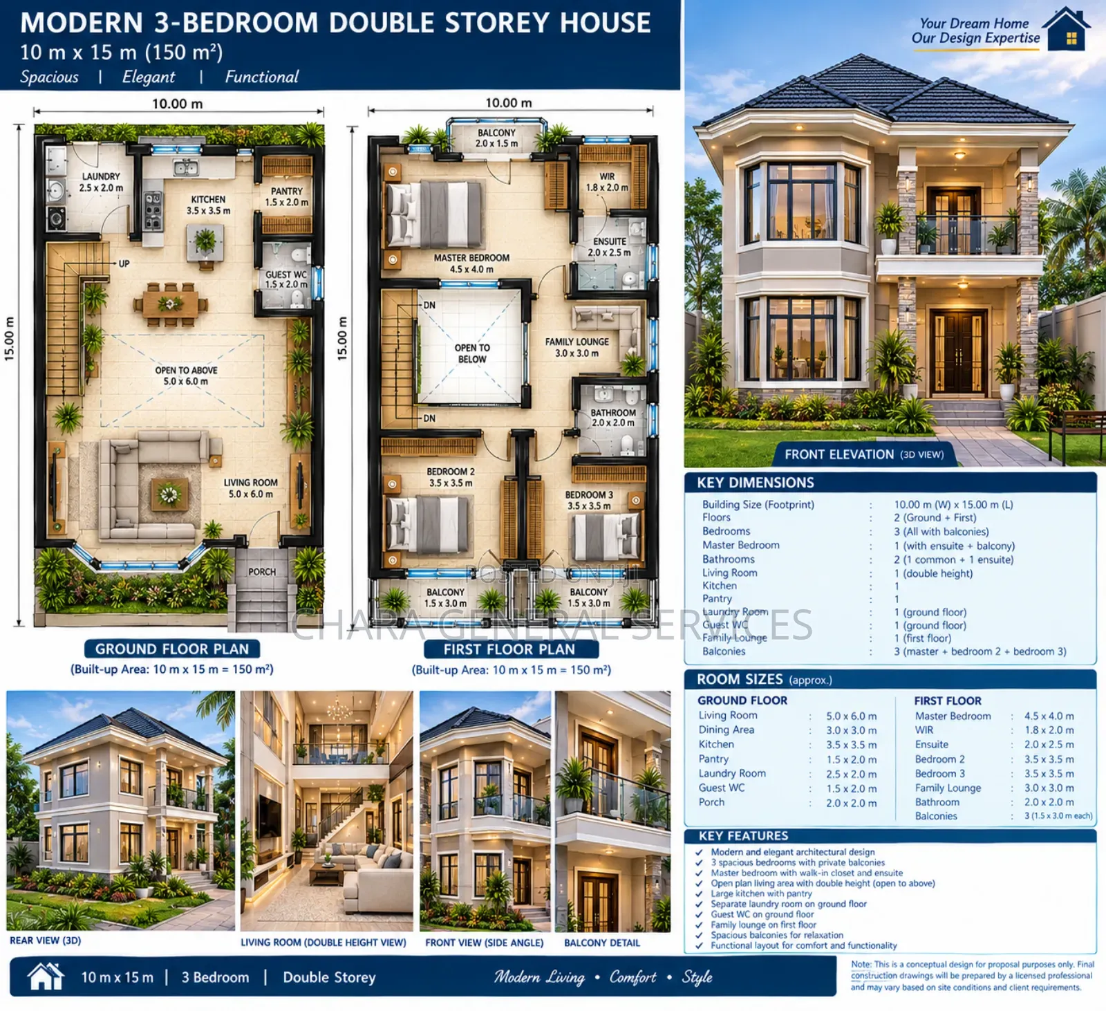 Stamped Drawings Architectural, Structural, M and E