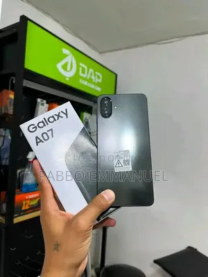 New Samsung Galaxy A07 5G 128 GB Black