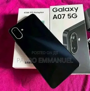 New Samsung Galaxy A07 5G 128 GB Black