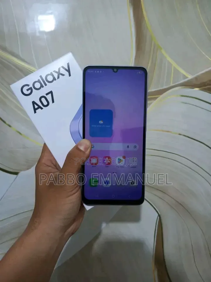 New Samsung Galaxy A07 5G 128 GB Black