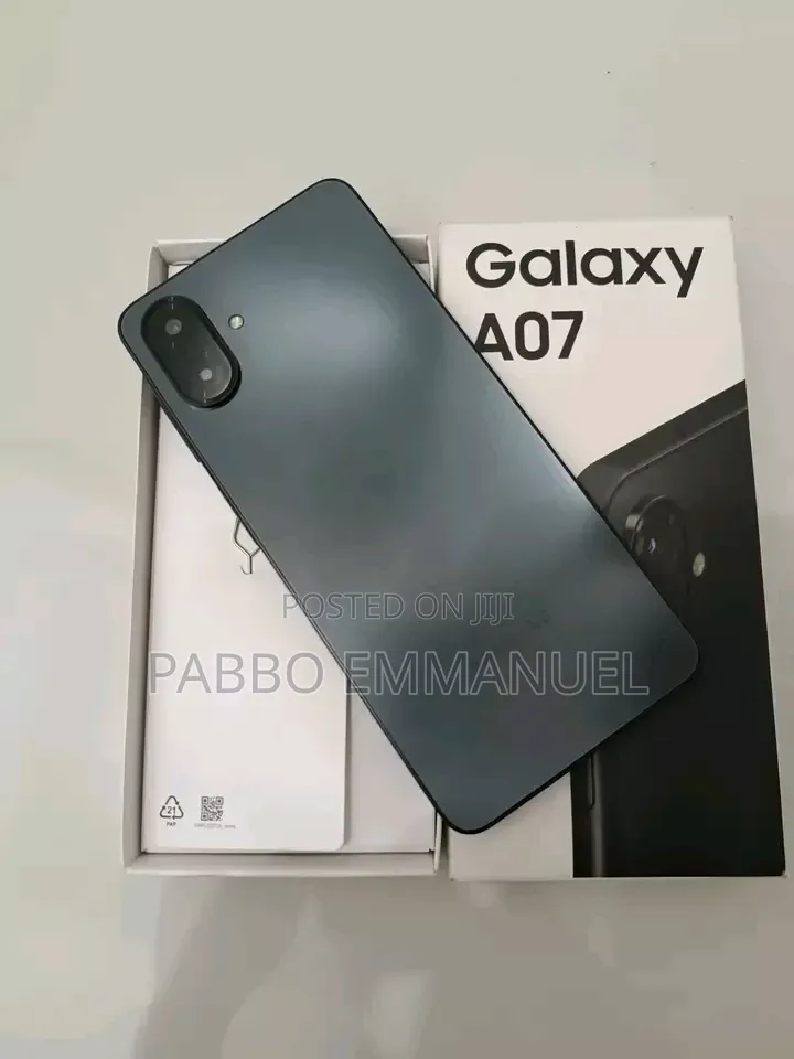 New Samsung Galaxy A07 5G 128 GB Black