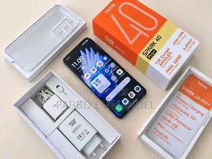 New Tecno Spark 40 Pro+ 256 GB Black