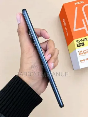 New Tecno Spark 40 Pro+ 256 GB Black