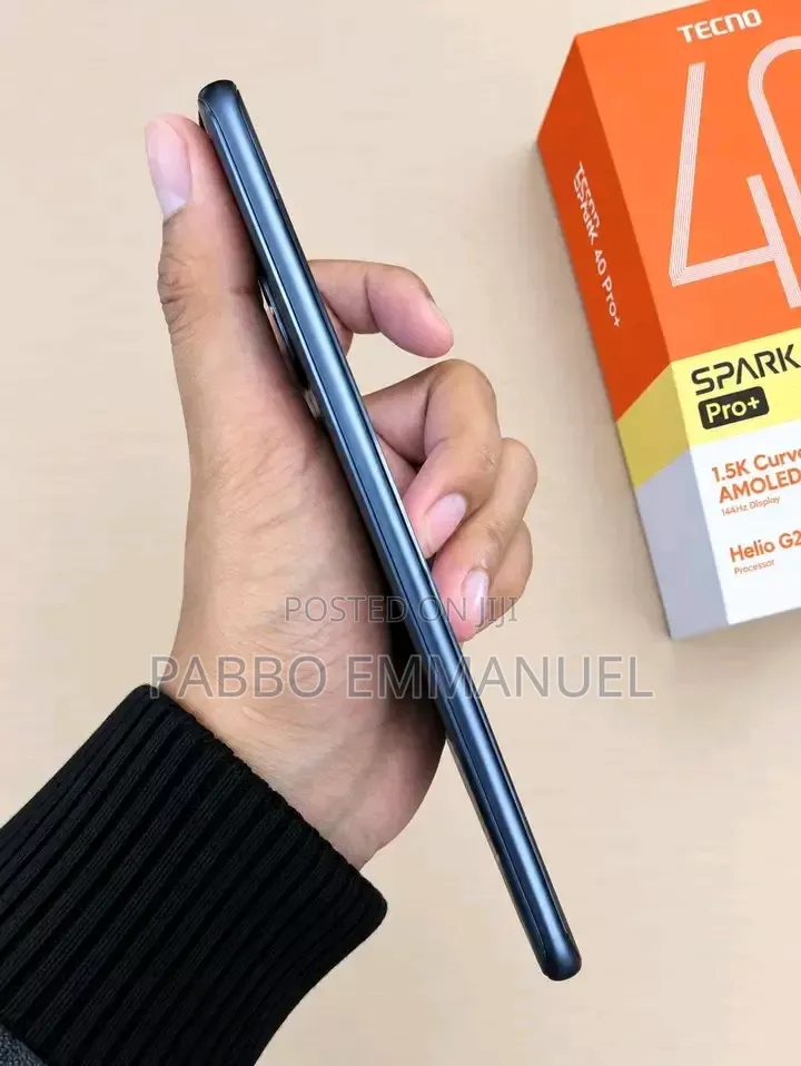 New Tecno Spark 40 Pro+ 256 GB Black