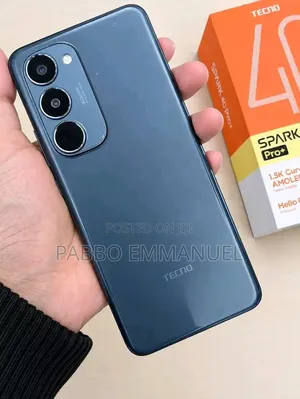 New Tecno Spark 40 Pro+ 256 GB Black