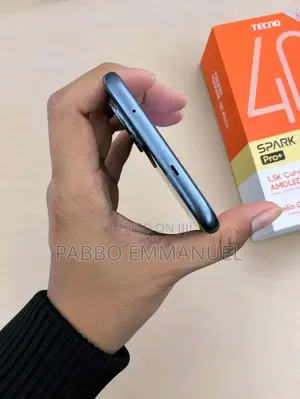 New Tecno Spark 40 Pro+ 256 GB Black