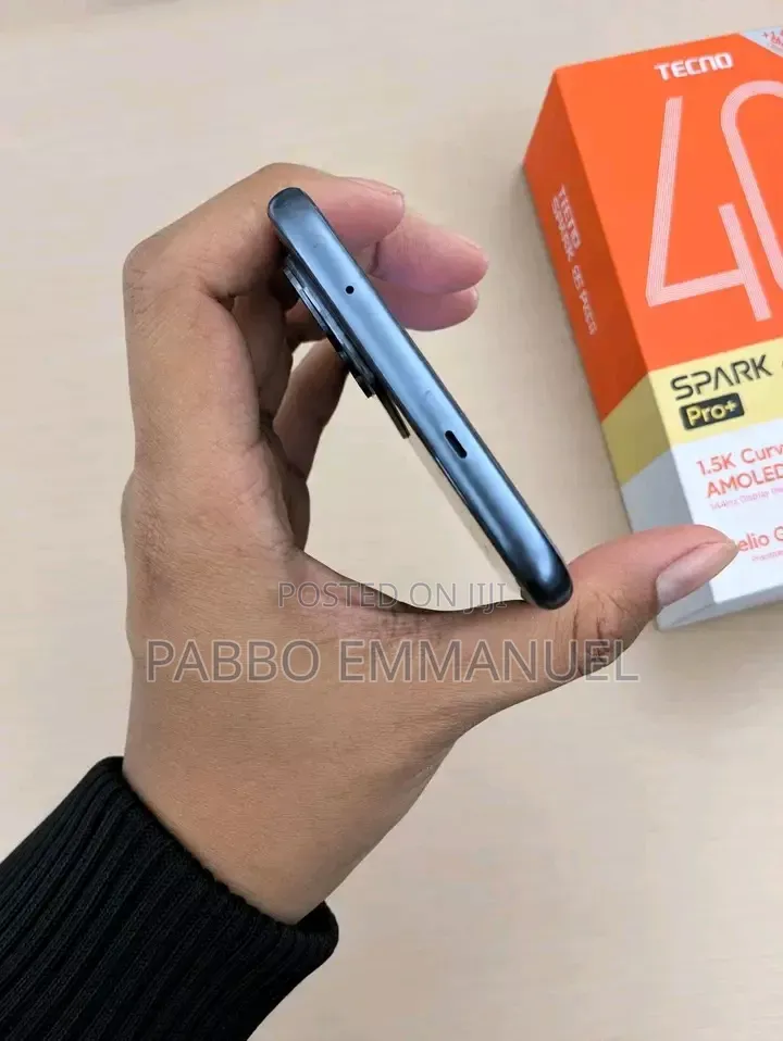 New Tecno Spark 40 Pro+ 256 GB Black