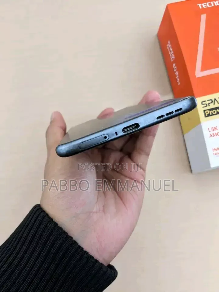 New Tecno Spark 40 Pro+ 256 GB Black