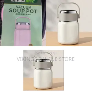 Zego Vacuum Stainless Steel Stewing Beaker Food Flask