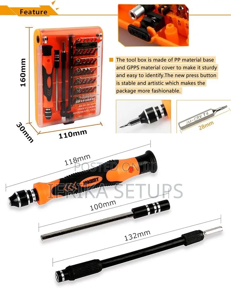 45 in 1 Professional Multi-Purpose Precision Screwdriver Magnetic Set