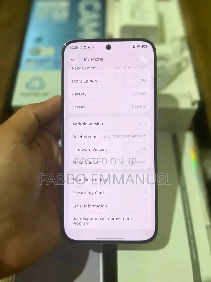 New Tecno Camon 50 Ultra 256 GB Pink