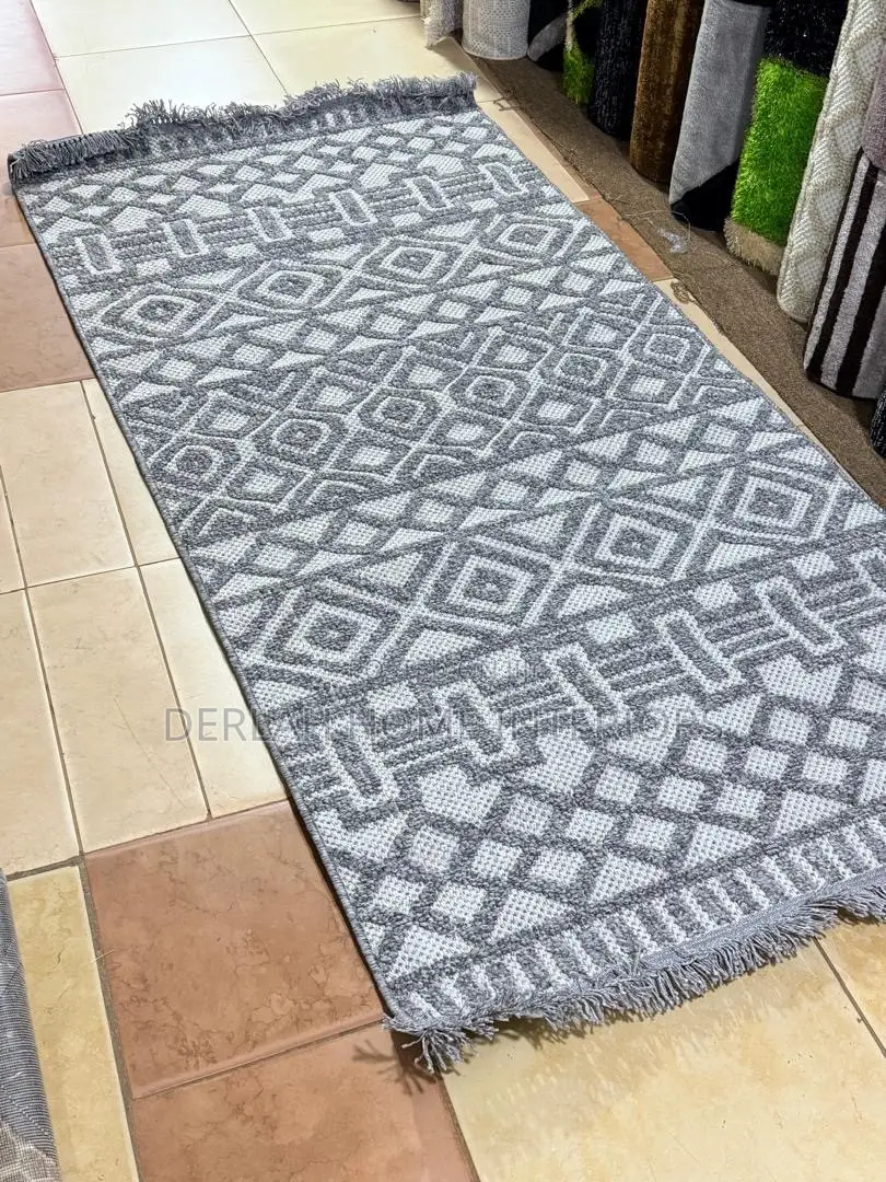 Bed Side Carpets Carpet in Brown and Grey