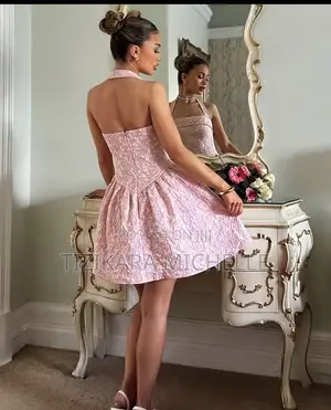 Floral Halter Mini Dress