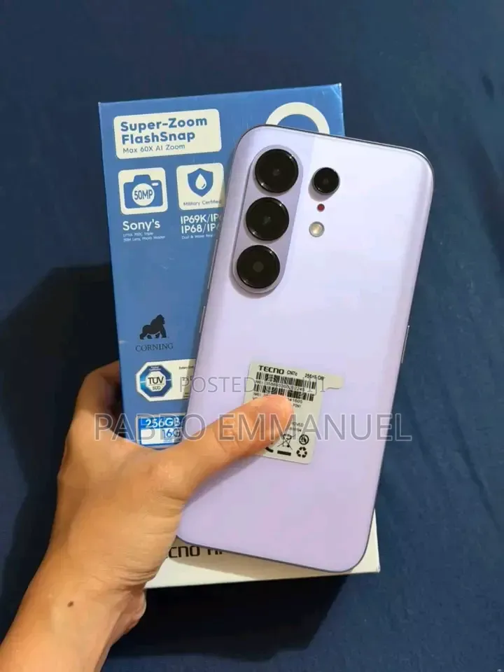 New Tecno Camon 50 Ultra 256 GB Pink