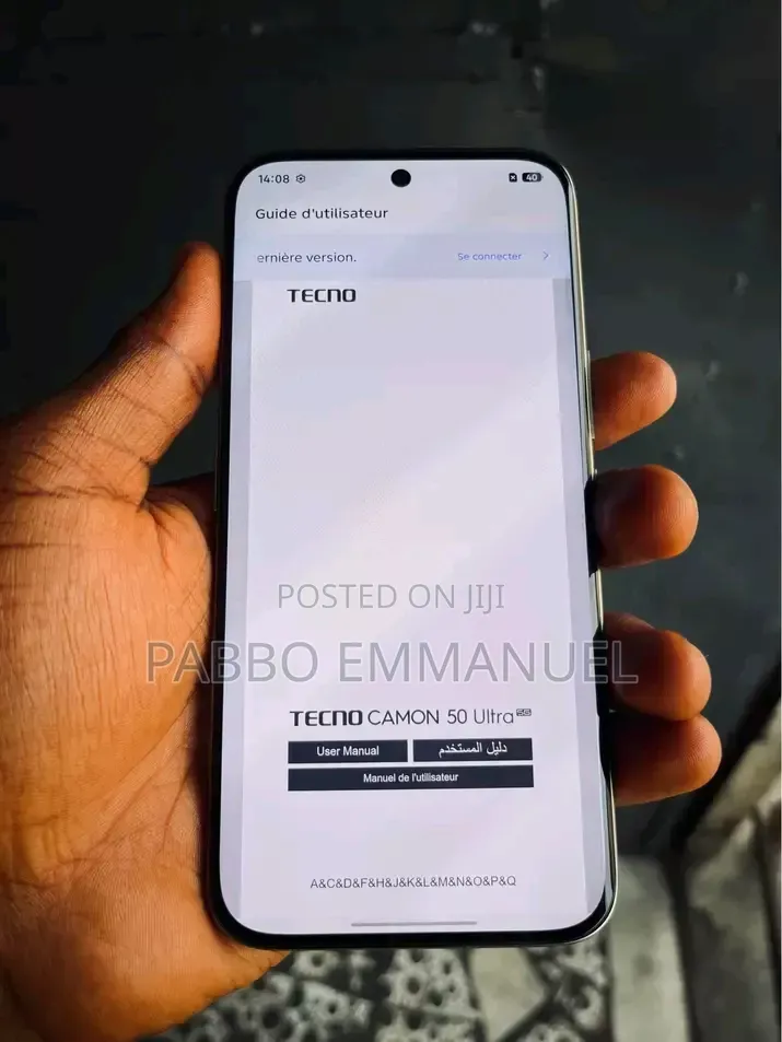 New Tecno Camon 50 Ultra 256 GB Gray