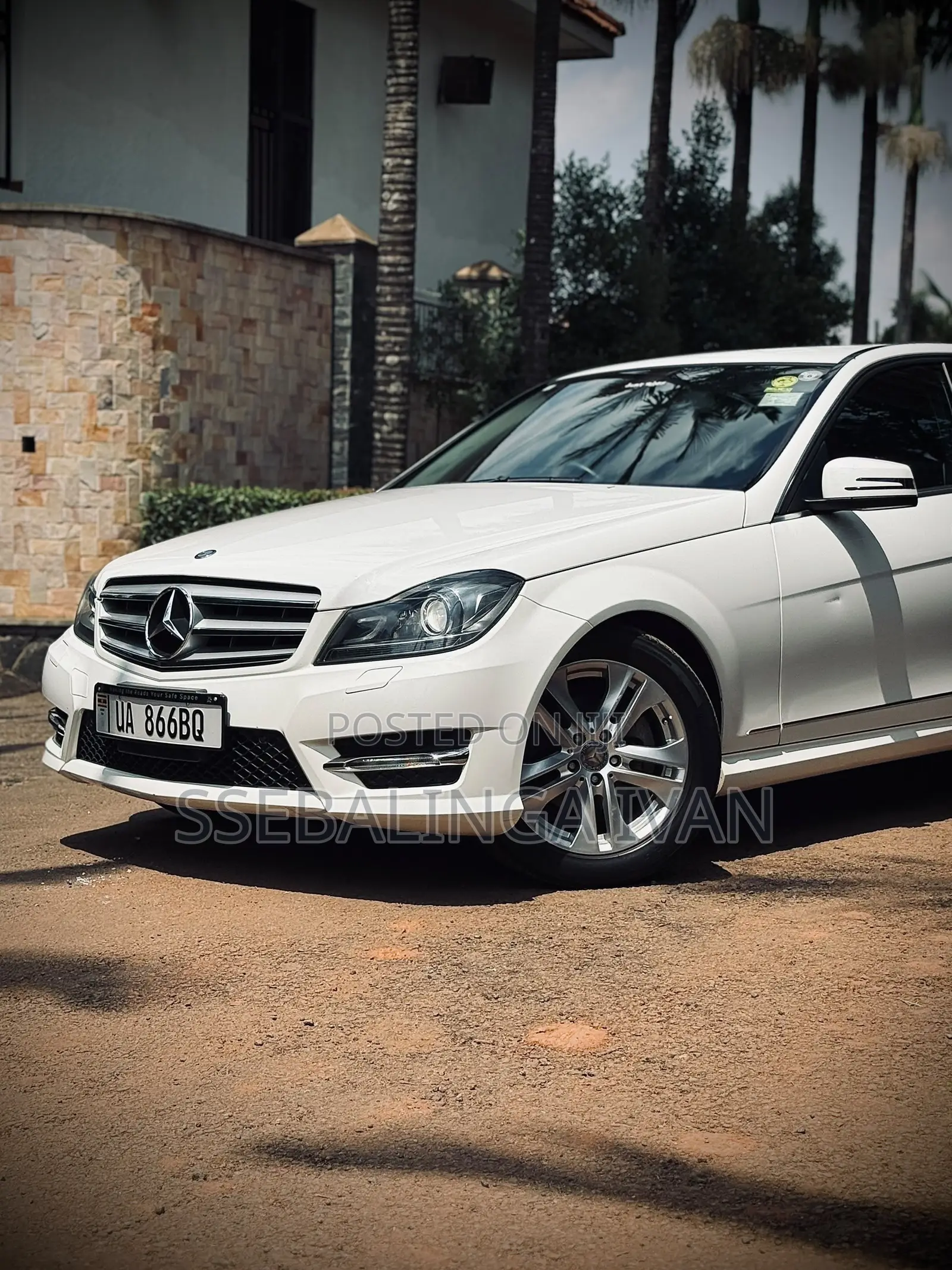 Mercedes-Benz C180 2012 White