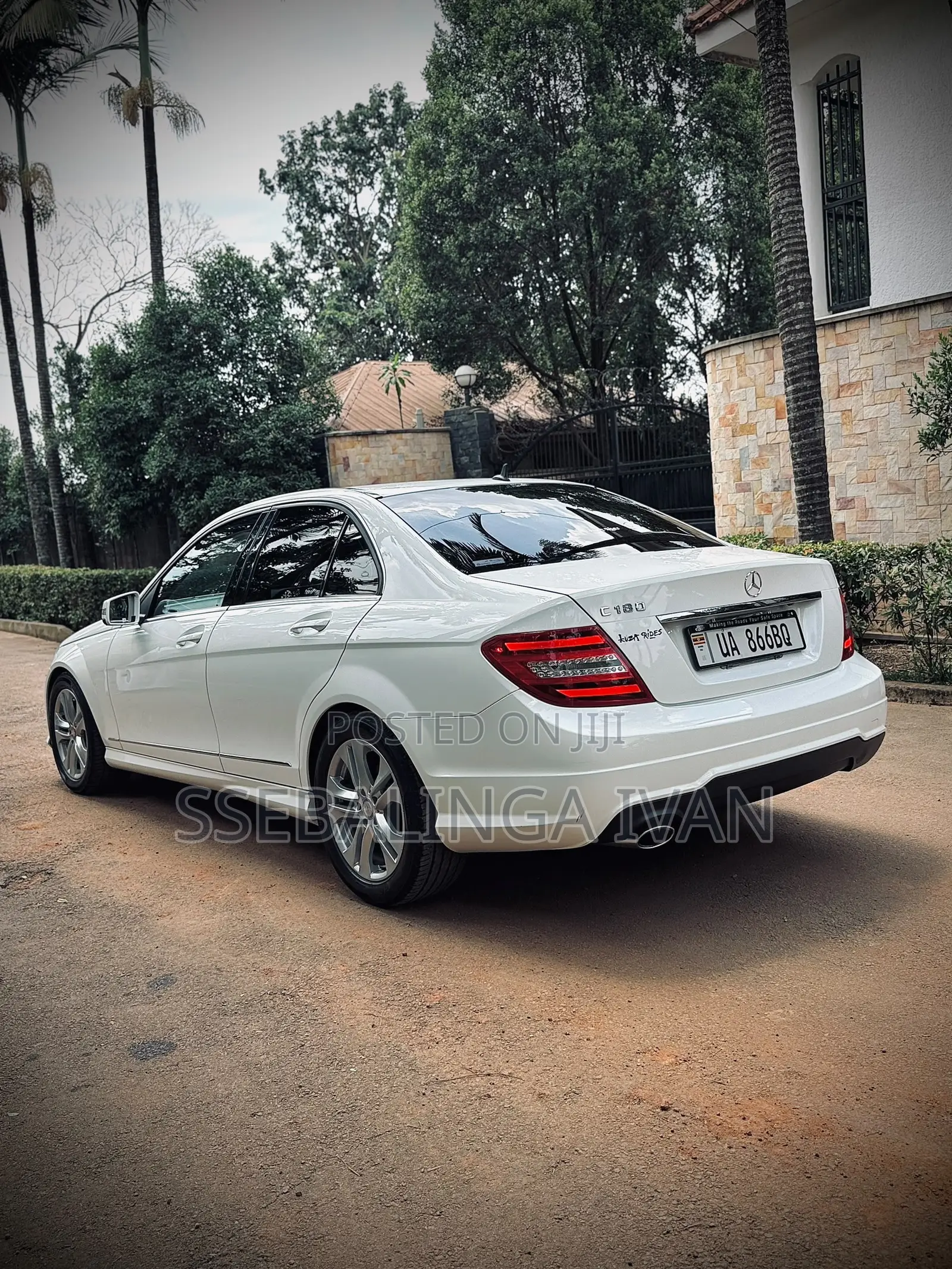 Mercedes-Benz C180 2012 White