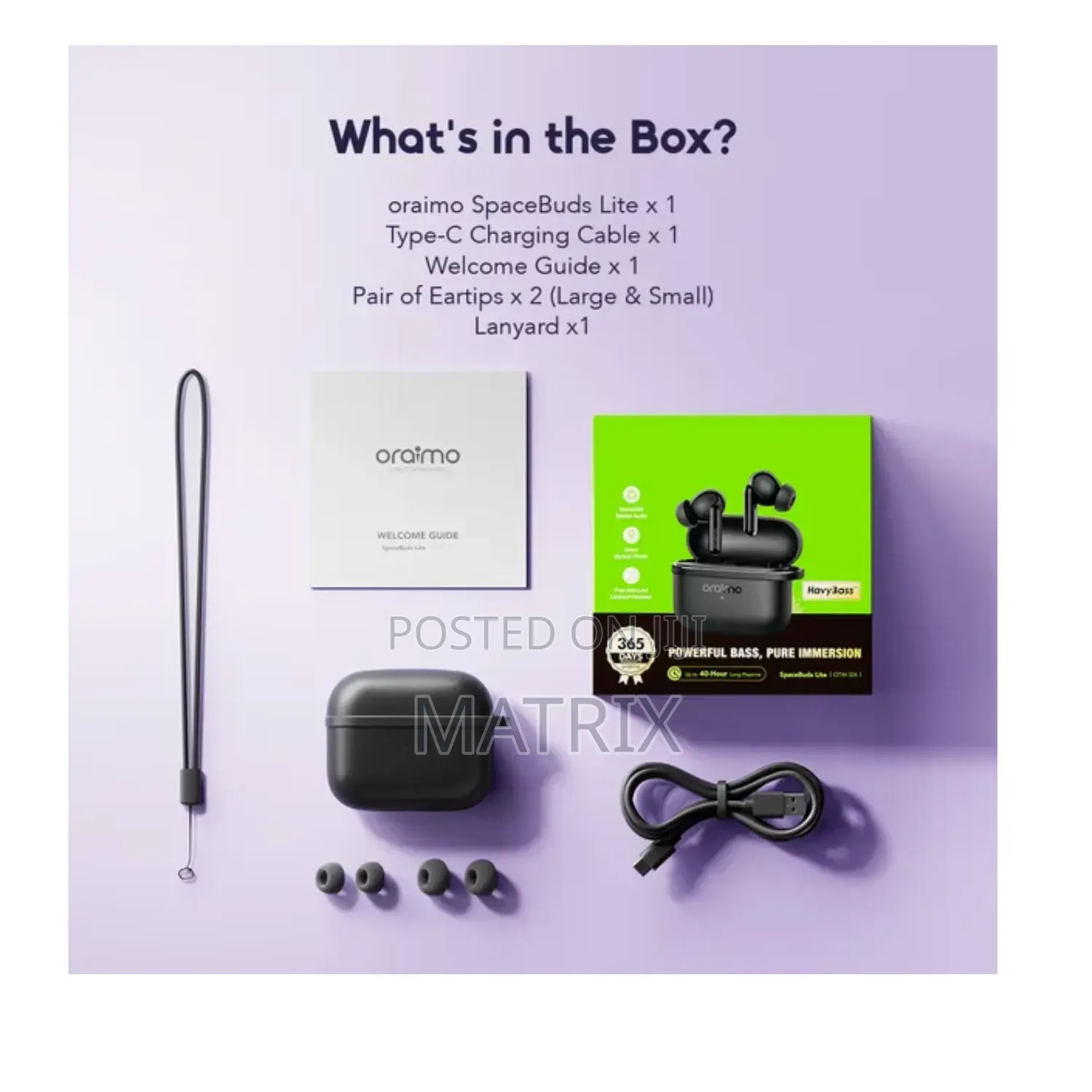 Oraimo SpaceBuds Lite Oraimo SpaceBuds Lite Earbuds