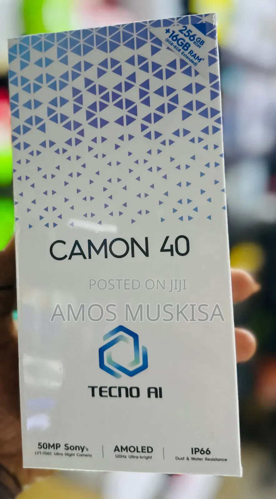 New Tecno Camon 40 256 GB Black