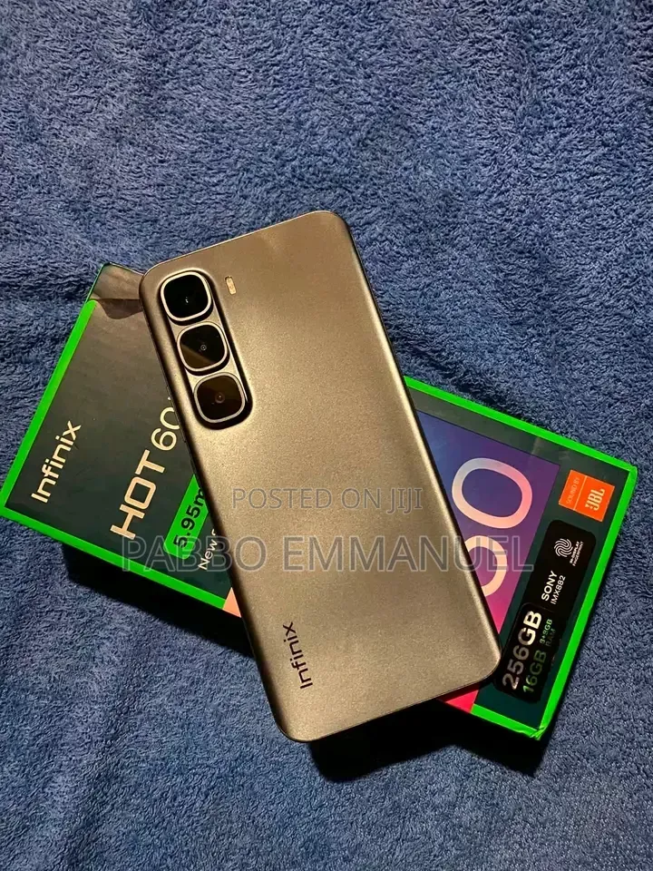 New Infinix Hot 60 Pro+ 256 GB Black