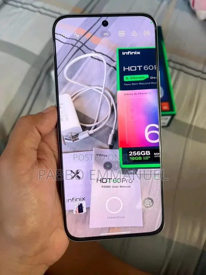 New Infinix Hot 60 Pro+ 256 GB Gold