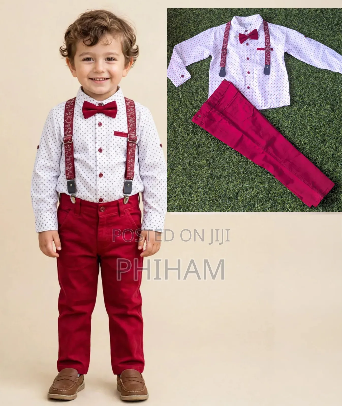 Kids Suspender Set