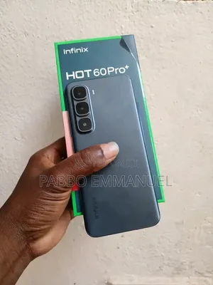 New Infinix Hot 60 Pro+ 256 GB Black