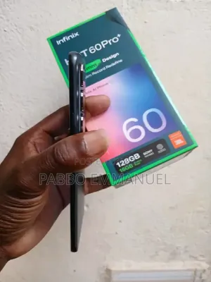 New Infinix Hot 60 Pro+ 256 GB Black