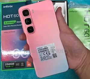 New Infinix Hot 60 Pro+ 256 GB Pink