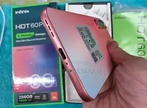 New Infinix Hot 60 Pro+ 256 GB Pink