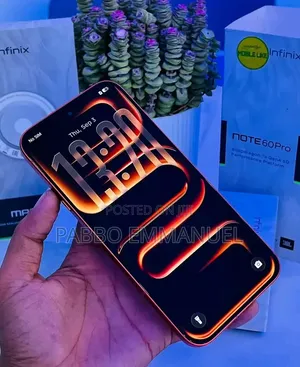New Infinix Note 60 Pro 256 GB Orange