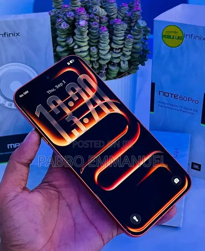 New Infinix Note 60 Pro 256 GB Orange