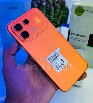 New Infinix Note 60 Pro 256 GB Orange