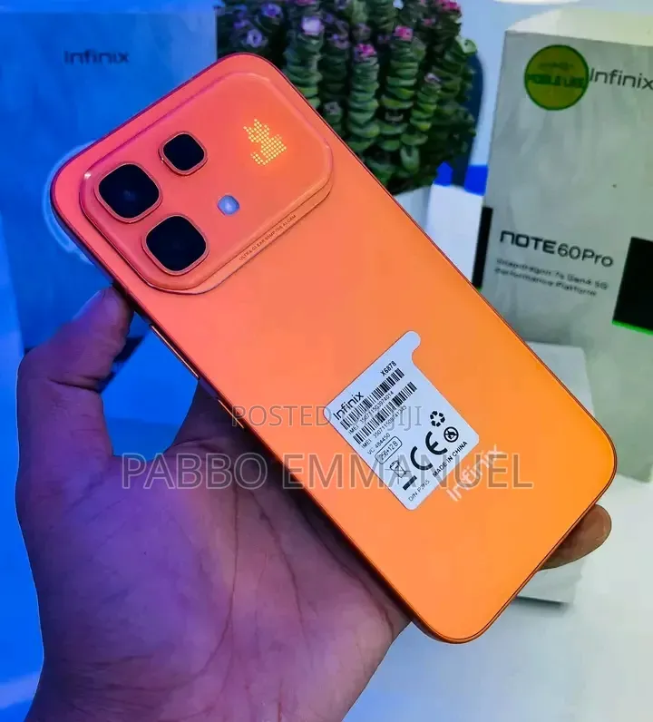 New Infinix Note 60 Pro 256 GB Orange