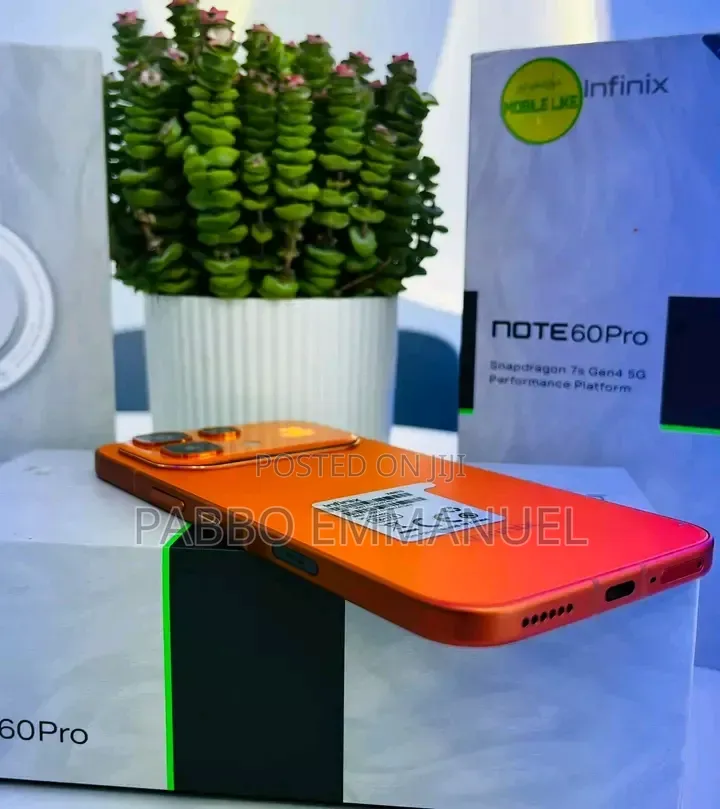 New Infinix Note 60 Pro 256 GB Orange