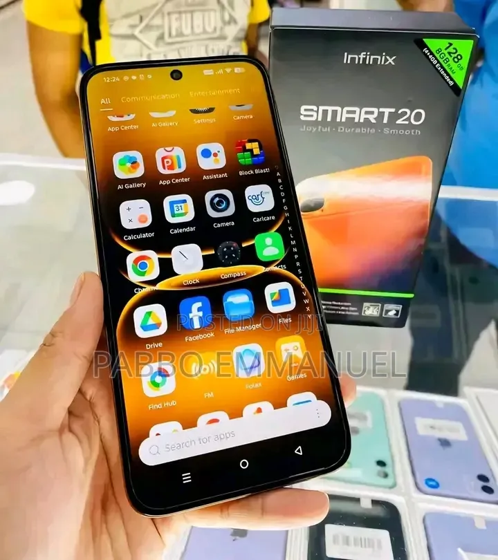 New Infinix Smart 20 128 GB Orange