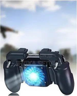 Mobile Gaming Controller With Built-in Triggers and a Cooling Fan