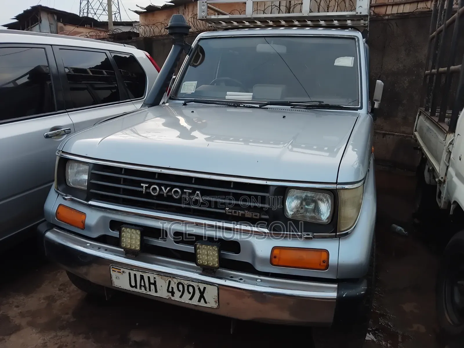 Toyota Land Cruiser Prado 1998 Gray
