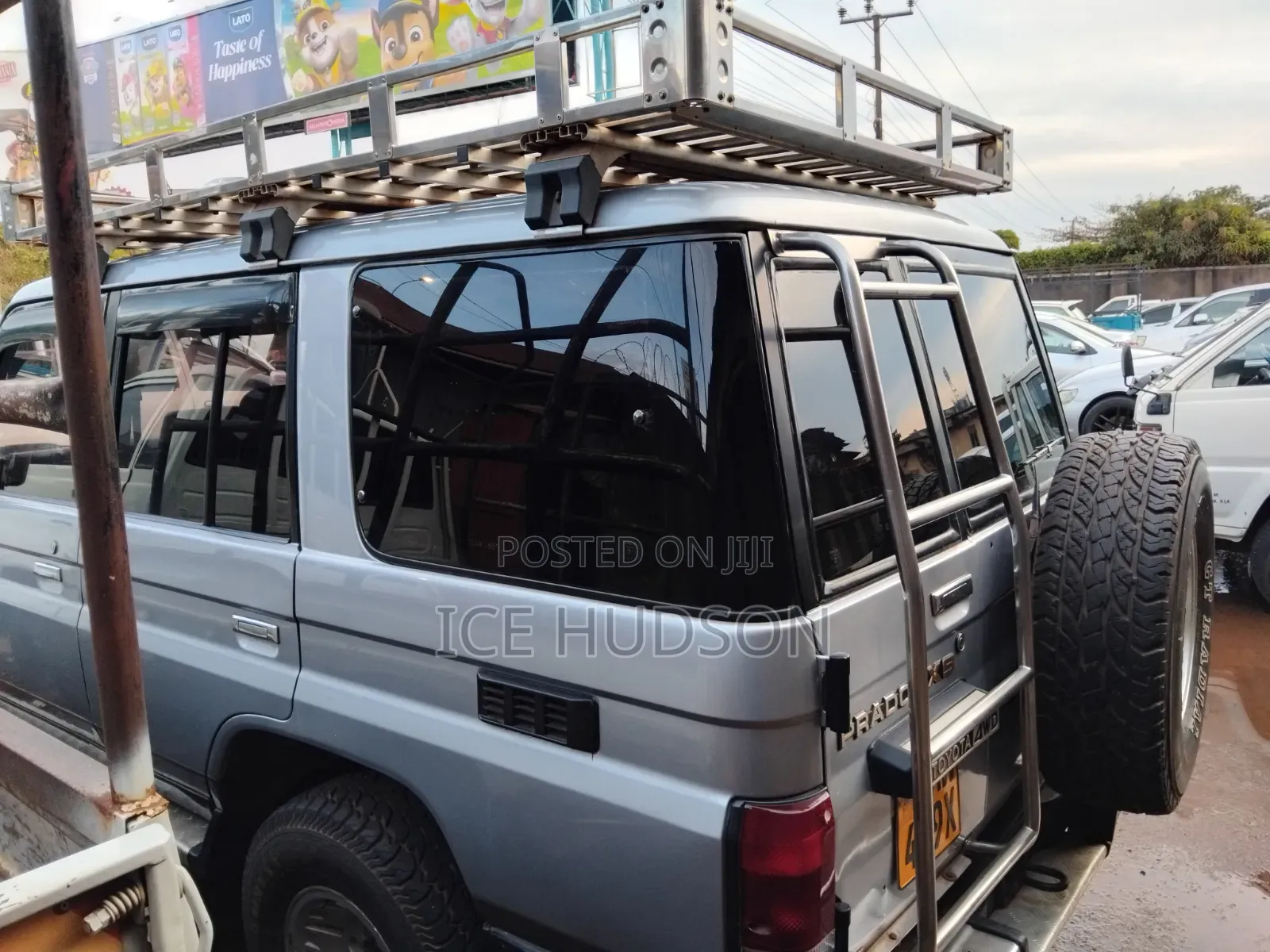 Toyota Land Cruiser Prado 1998 Gray