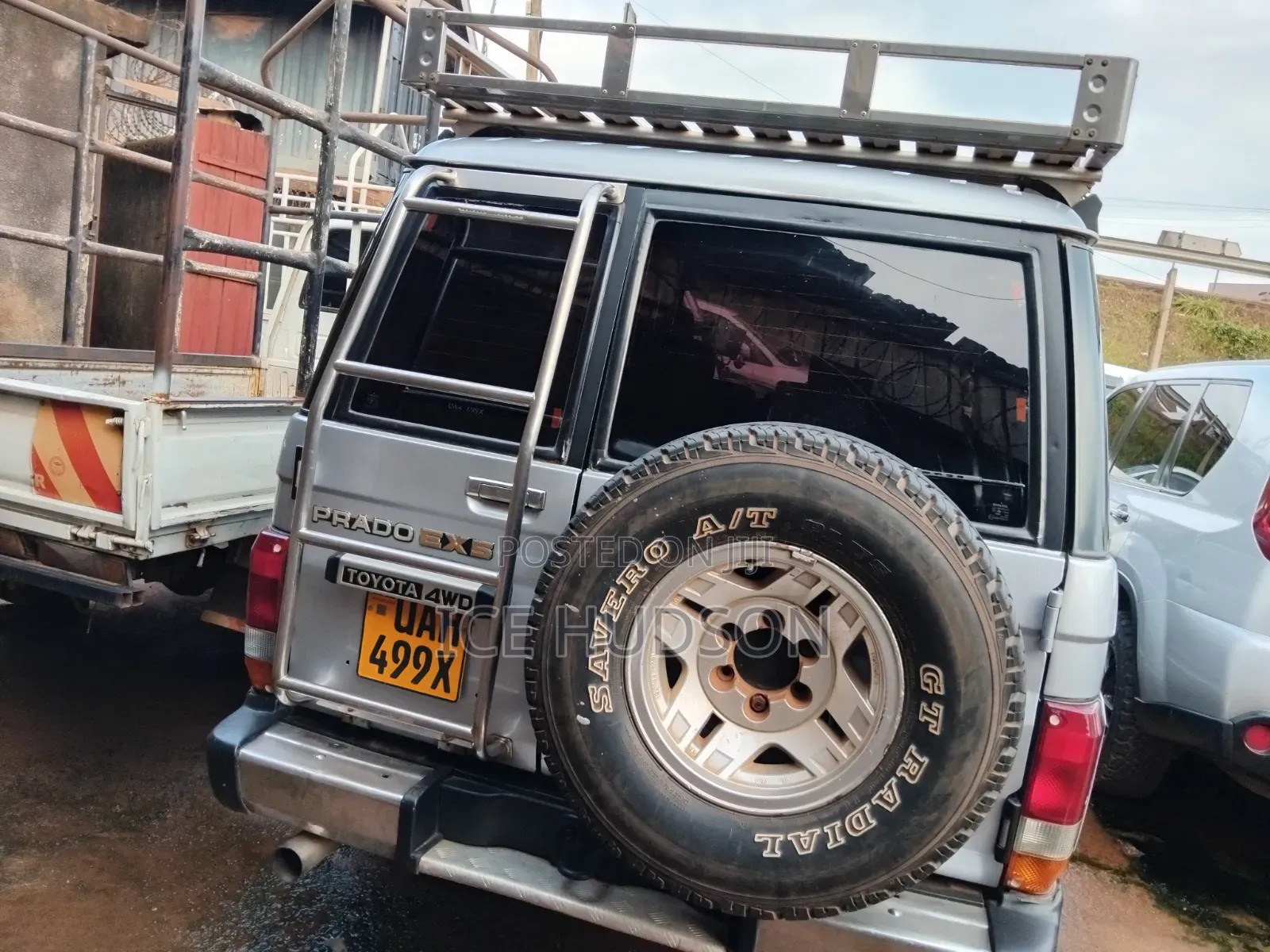 Toyota Land Cruiser Prado 1998 Gray
