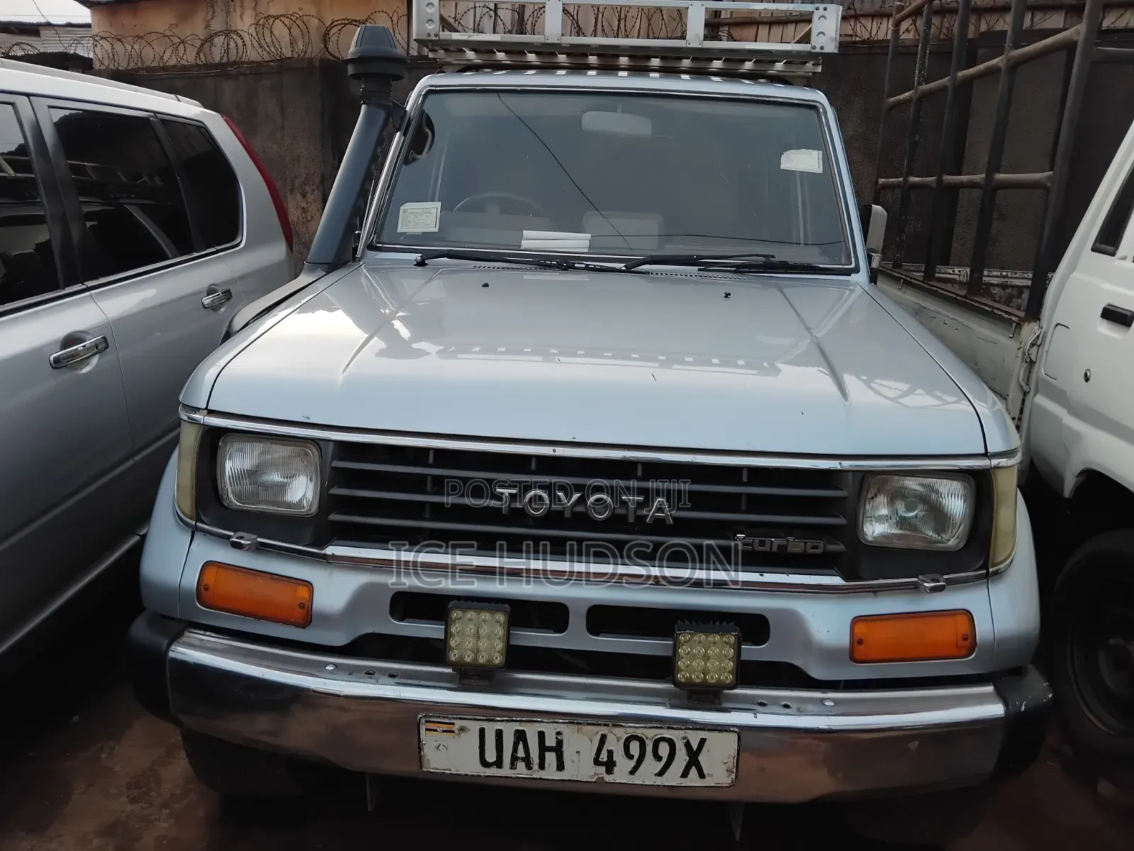 Toyota Land Cruiser Prado 1998 Gray